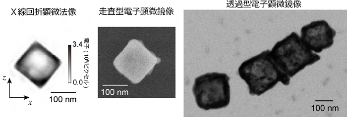 図3&nbsp;&nbsp;&nbsp;金銀ナノ中空粒子の顕微鏡像