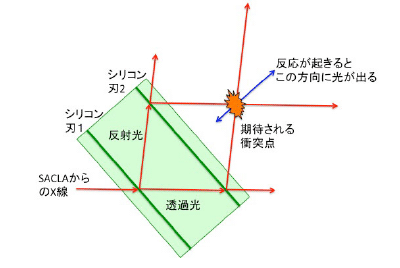 図4:実験装置の模式図。