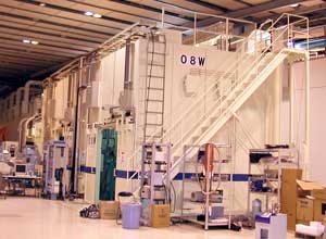 High Energy Inelastic Scattering Beamline　BL08W Experimental Hutchの写真